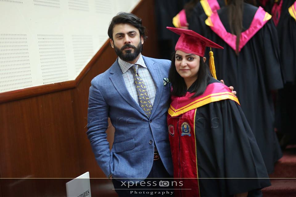 Fawad Khan Attends Sister's Convocation & Takes Over The Internet