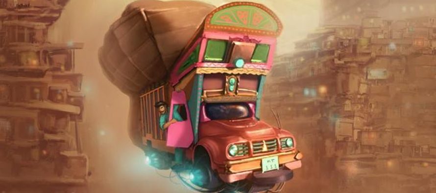 Pakistani artist’s concept art of a sci-fi Pakistan is mesmerizing