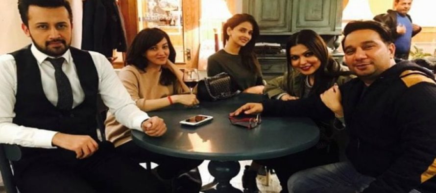 Atif Aslam sings for Saba Qamar’s Bollywood debut ‘Hindi Medium’