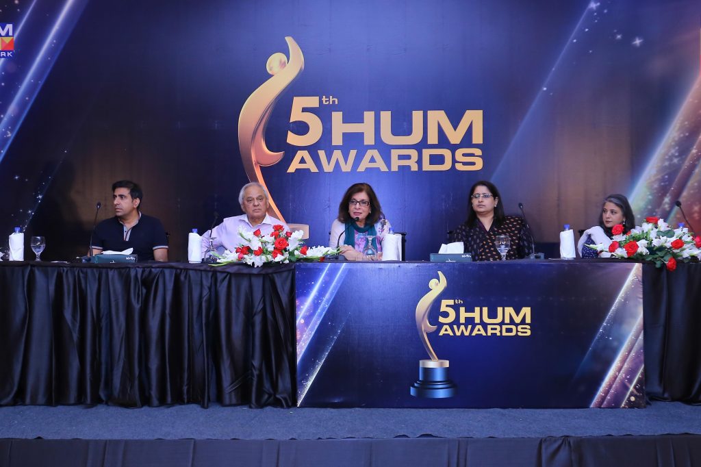 Hum Awards 2017 - Press Release