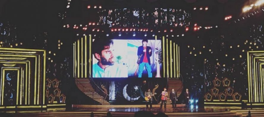 A Special Tribute To Junaid Jamshed At Hum Awards