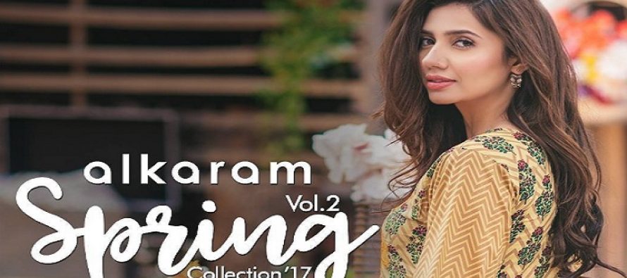 Mahira Khan Is An Aboslute Beauty in Alkaram’s Latest Photoshoot