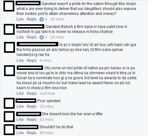 People's Reaction To Qandeel Baloch's Upcoming Biopic