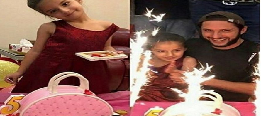 Shahid Afridi Celebrates His Daughter’s 5th Birthday
