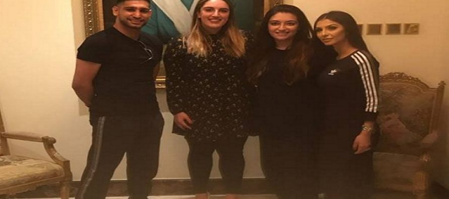 Boxer Amir Khan & Faryal Makhdoom Met These Politicians In Dubai