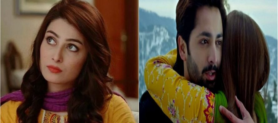 Here’s How Ayeza Khan Reacted To Danish Taimoor’s Romantic Sequences In Mehrunisa V Lub U