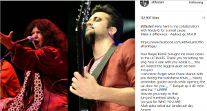 Abida Parveen and Atif Aslam take you to another world with "Noor-E-Azal"