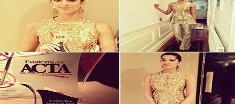 Sanam Saeed Bags Best Actress Award at Eastern Eye Awards