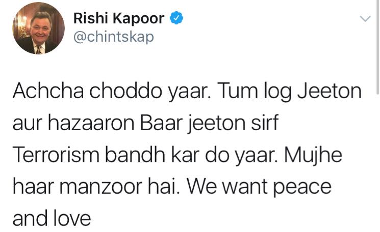 Pakistani's Grill Rishi Kapoor For Hateful Comments & You'd Want To Join Them!