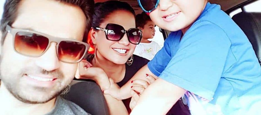 Veena Malik Enjoying Some Family Time in Dubai