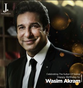 Wasim Akram launches 502 on his birthday ?