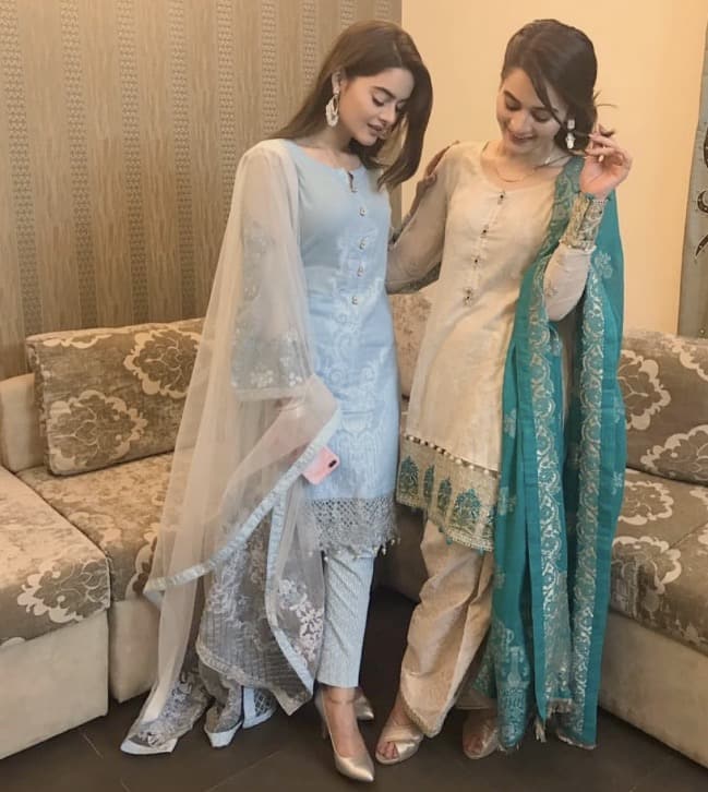 celebrities eid day 2 lookbook