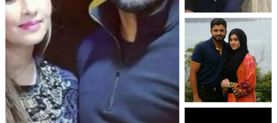 Pakistani cricketers and their wives!