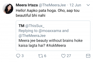 Meera Jee and her twitter savagery!