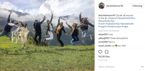 Danish Taimoor and the cast of "Wujood" in Turkey!