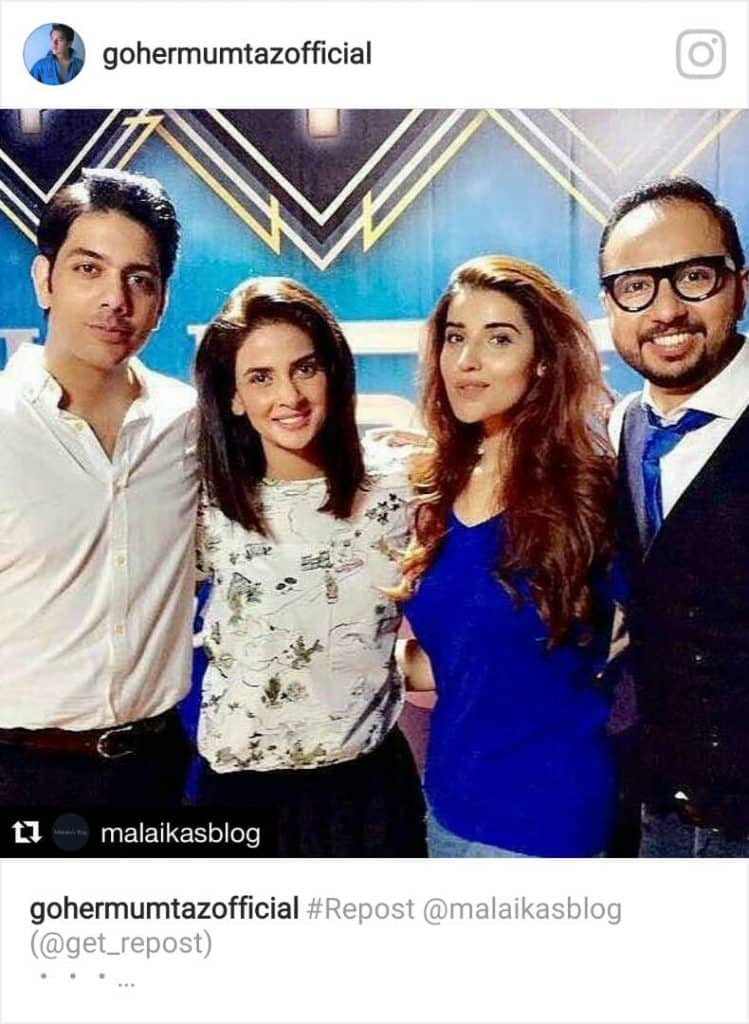 Goher Mumtaz and Hareem Farooq on board with Baaghi