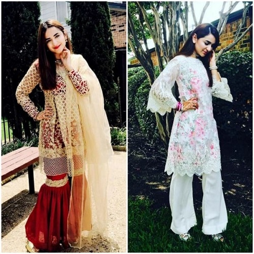 Best Dressed Female Celebrities on Eid 2017!