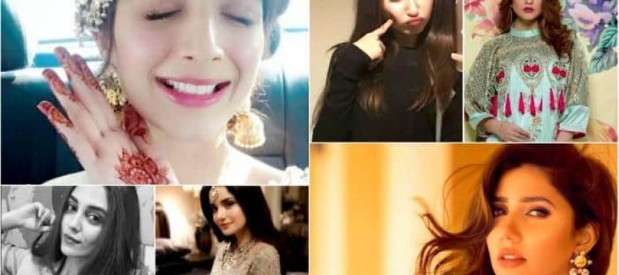 Most followed Pakistani celebrities on instagram