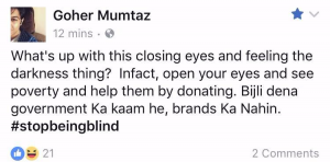 Gohar Mumtaz strikes on Pepsi's campaign!