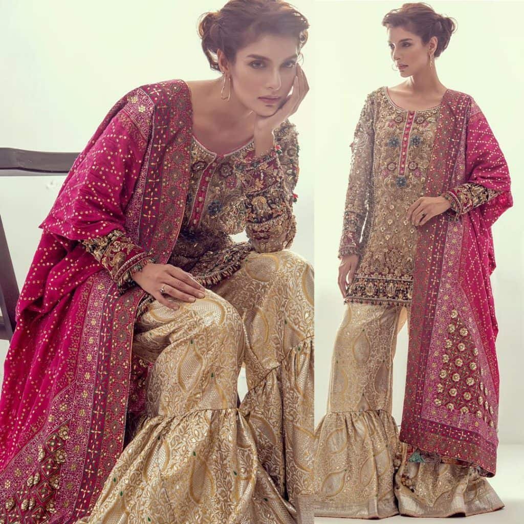 Photoshoot Of Saeeda Imtiaz For Annus Abrar's Bridal Couture