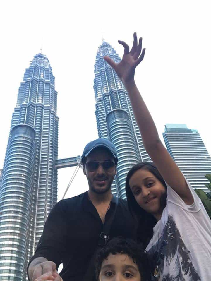 Ahsan Khan Found Holidaying In Malaysia With Family