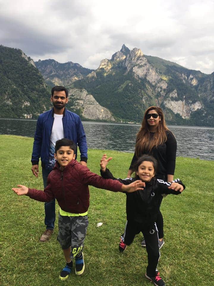 Mohammad Hafeez Exploring Austria With Family