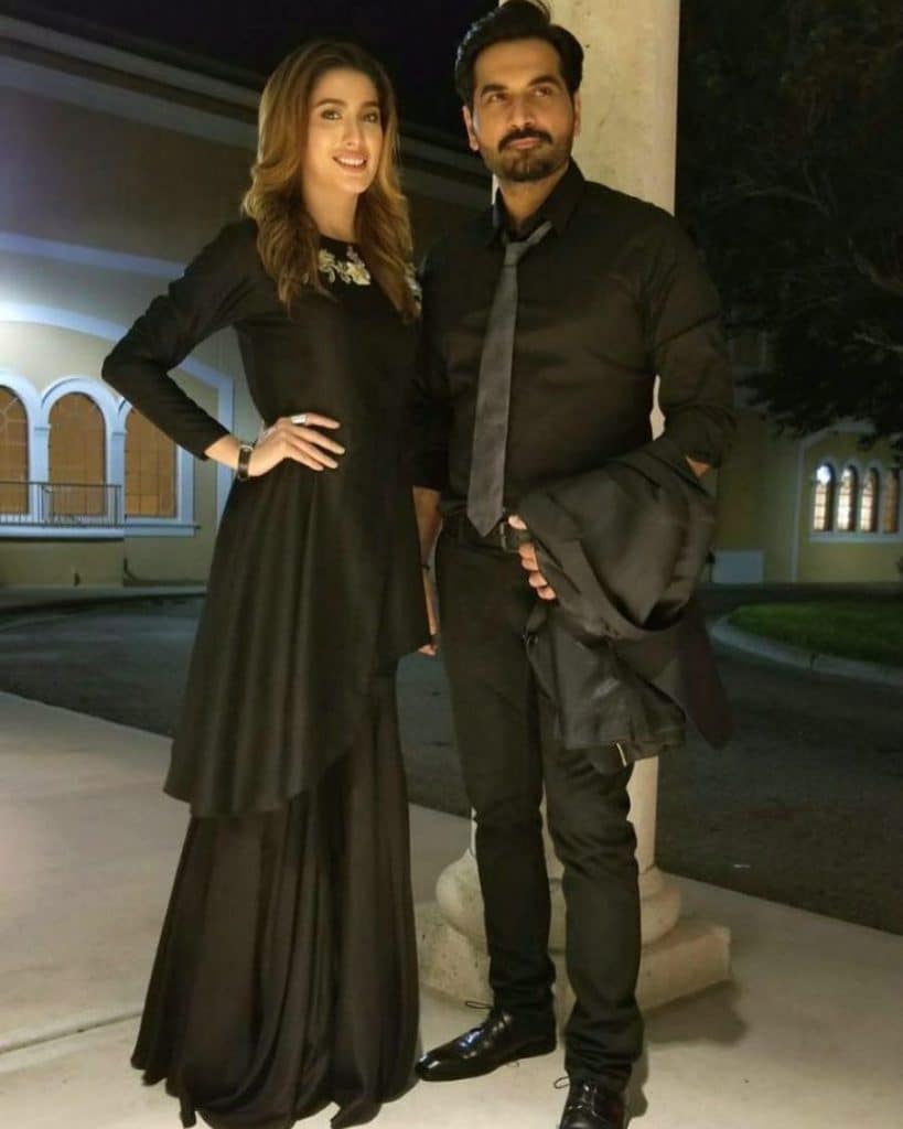 Humayun Saeed And Mehwish Hayat Spotted In Orlando For Their Movie Promotion