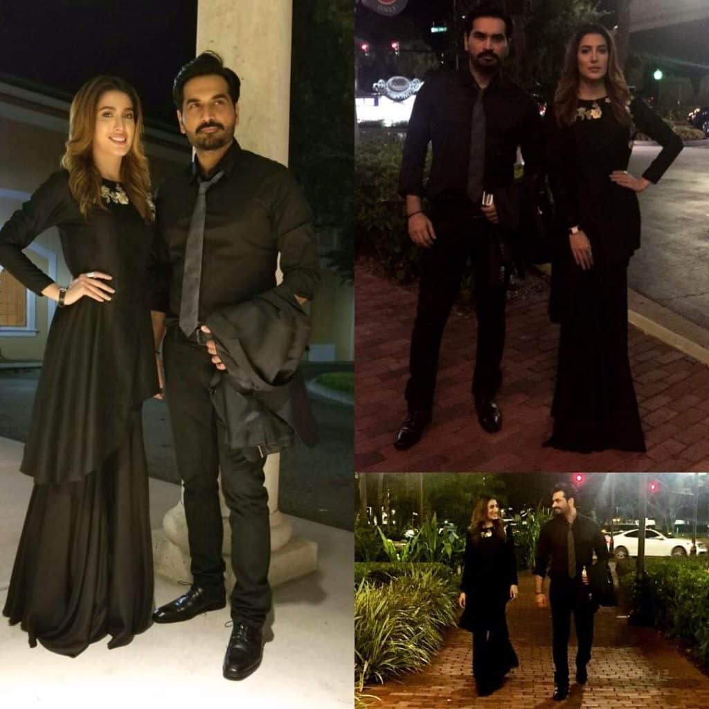 Humayun Saeed And Mehwish Hayat Spotted In Orlando For Their Movie Promotion