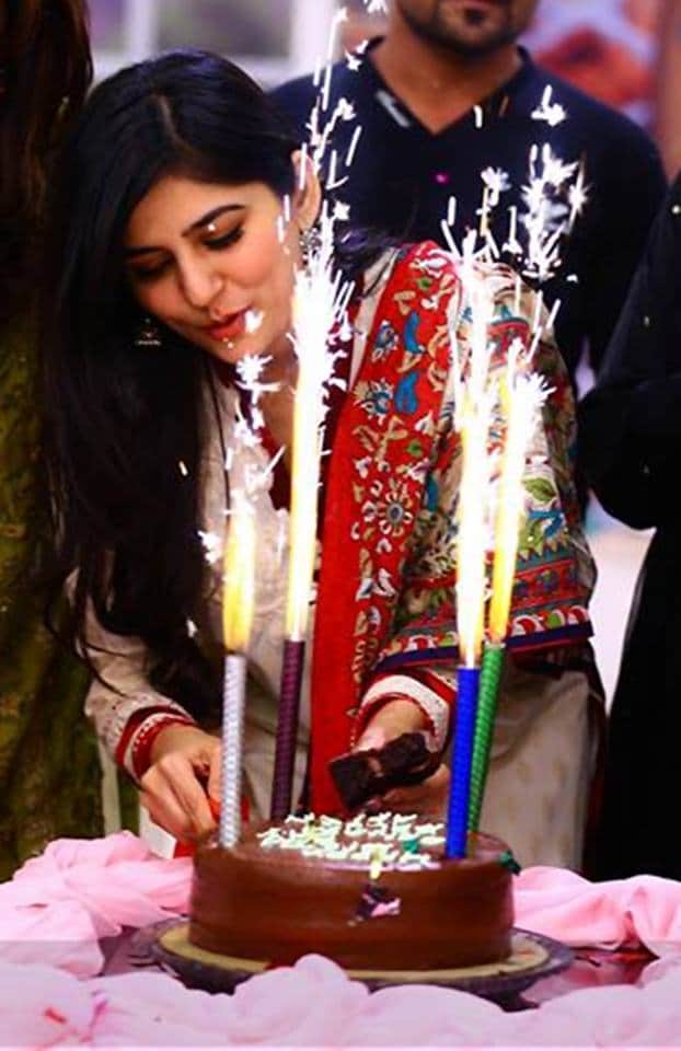 Sanam Baloch's Birthday Celebrations