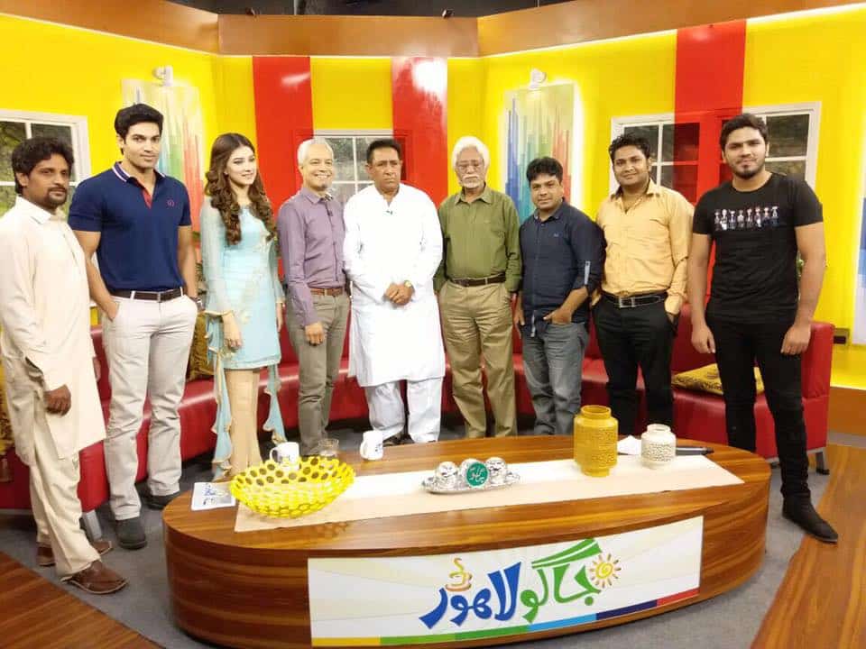 Team 'Geo Sar Utha K', At The Movie Promotions