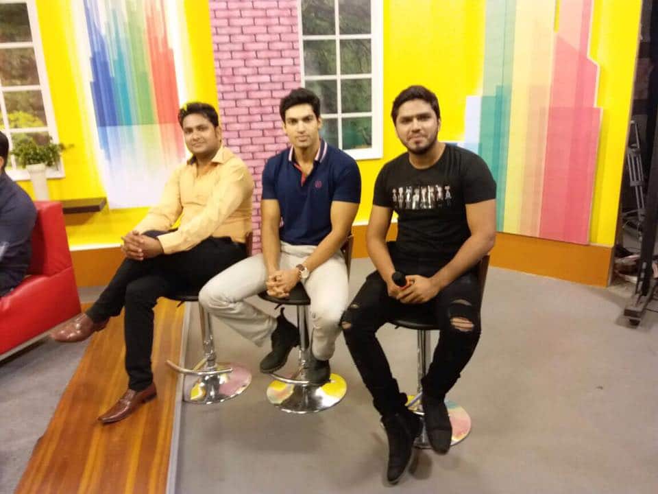 Team 'Geo Sar Utha K', At The Movie Promotions