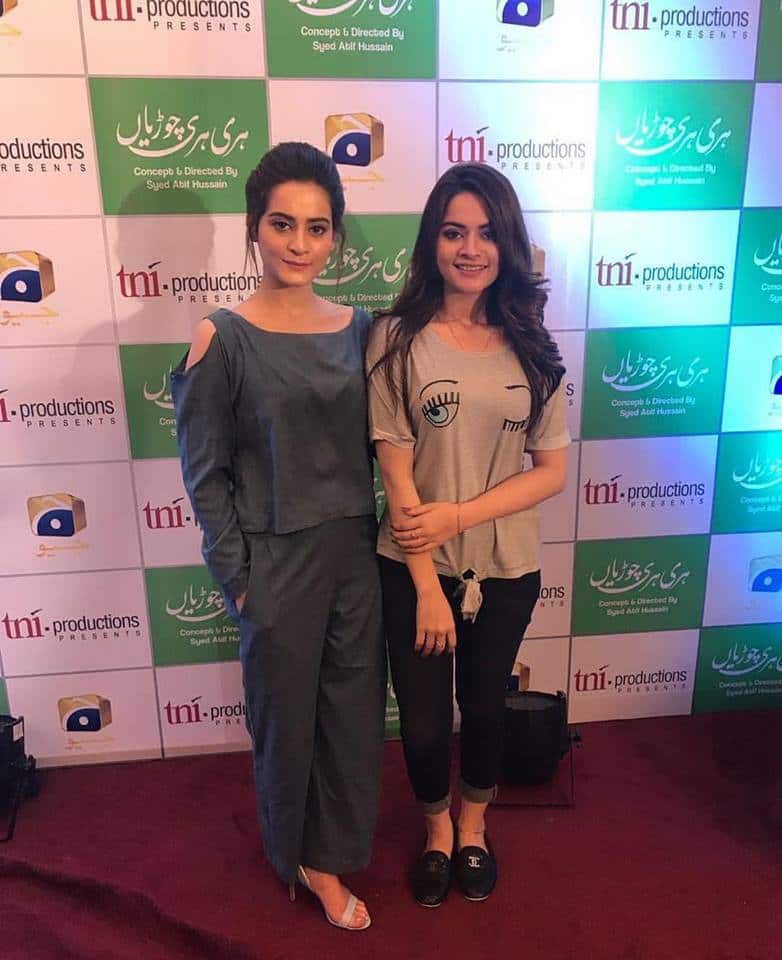 Cast Of Drama Serial 'Hari Hari Choriyan' Meets Press