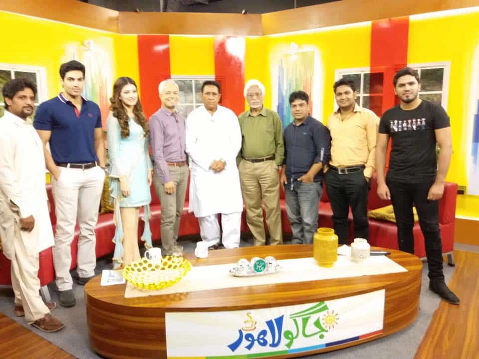 Team 'Geo Sar Utha K', At The Movie Promotions