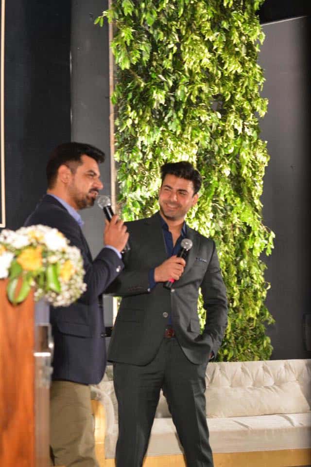 Fawad Khan And His Wife Attended The Launch Of 'Pakistan Wedding Show'