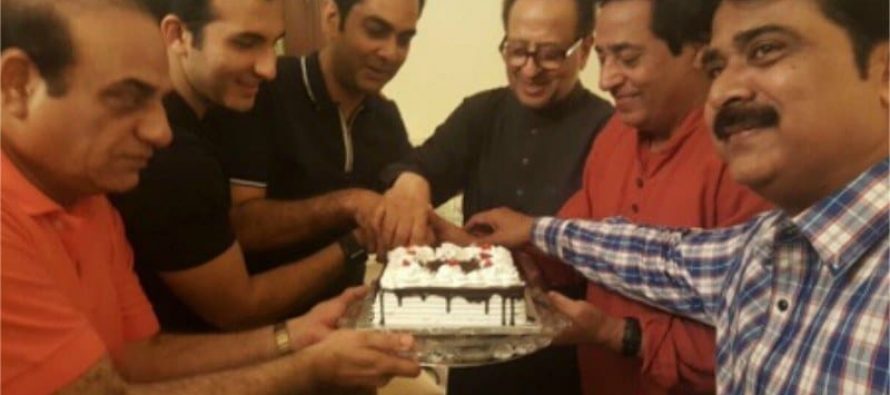 Nadeem Baig Completed His Golden Jubilee In The Industry And Team ‘Chein Aye Na’ Celebrated It