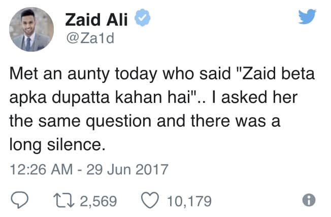 Zaid AliT Speaks Up About Our Society's Double Standards