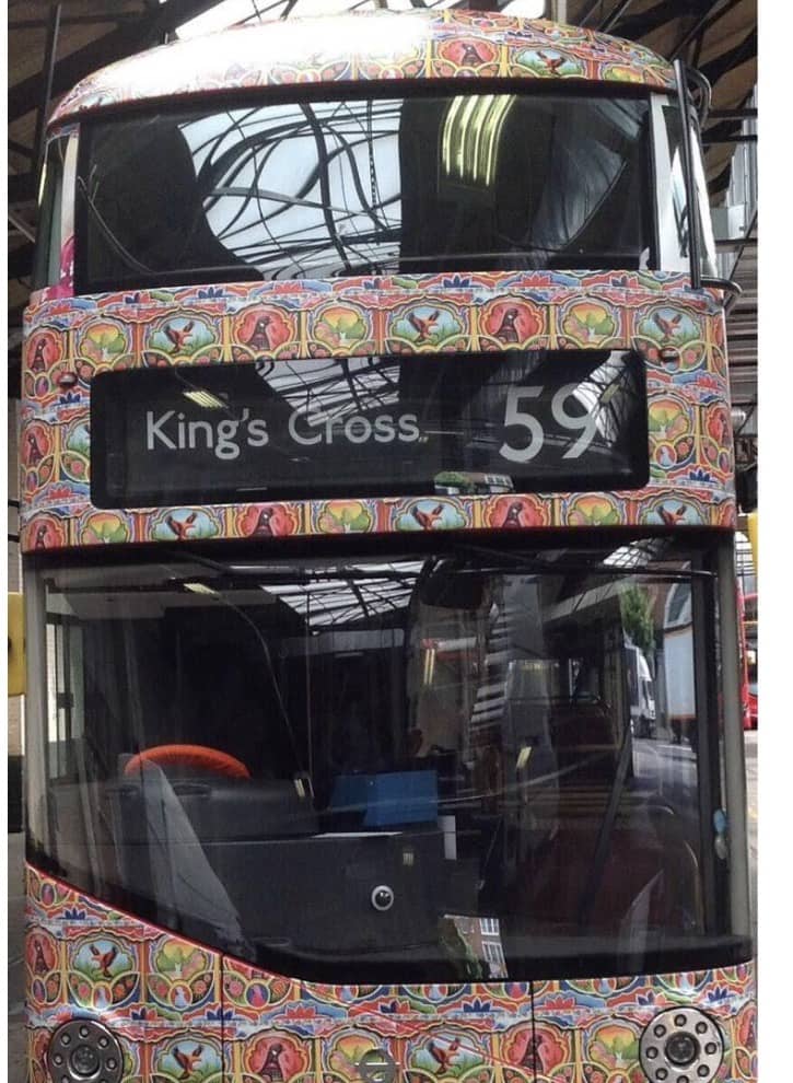 Best Sight ; London Buses Promoting Pakistan