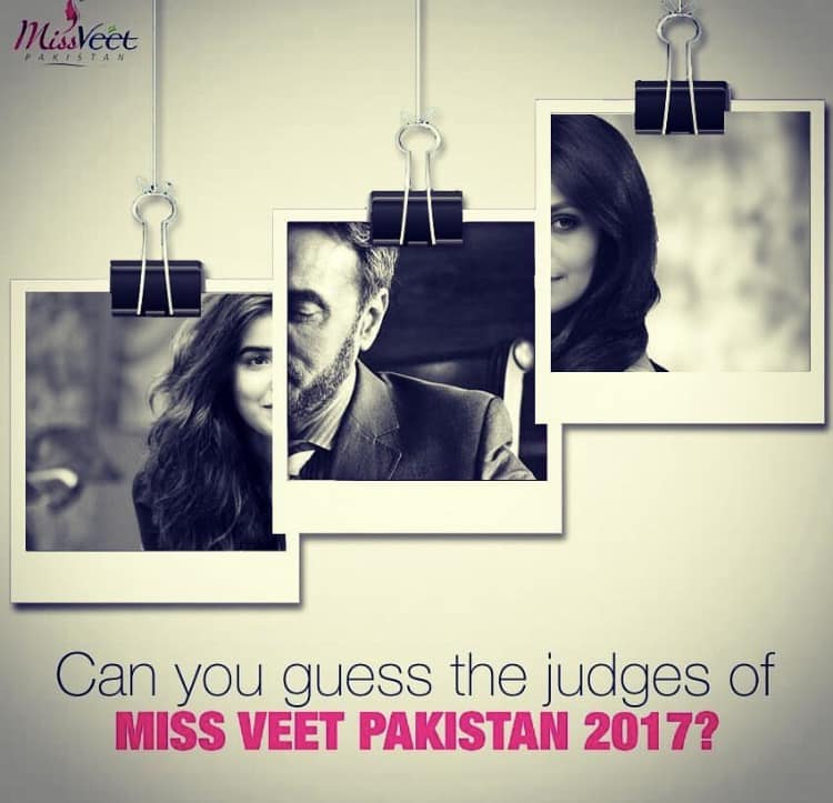 Judges Of Miss Veet Pakistan 2017 Revealed