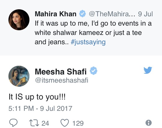 Mahira Khan's Tweet Gets Interesting Replies