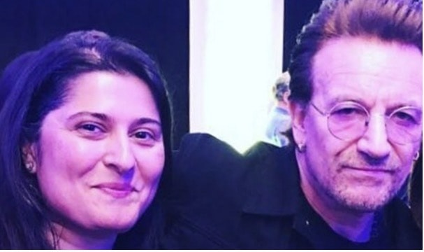 Sharmeen Obaid Chinoy Meets Bono From U2