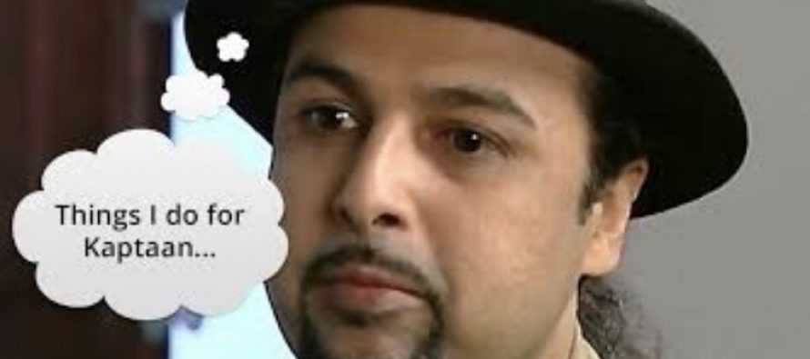 Salman Ahmed Pays A Fanboy Tribute To Imran Khan