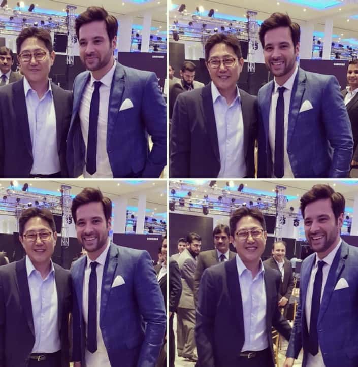 Mikaal Zulfiqar Hosts The Launch Event Of Samsung QLED TV