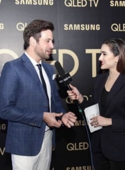 Mikaal Zulfiqar Hosts The Launch Event Of Samsung QLED TV