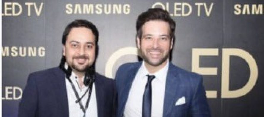 Mikaal Zulfiqar Hosts The Launch Event Of Samsung QLED TV