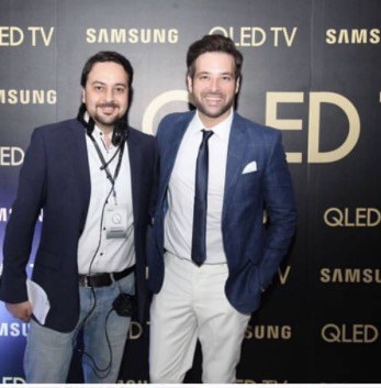 Mikaal Zulfiqar Hosts The Launch Event Of Samsung QLED TV