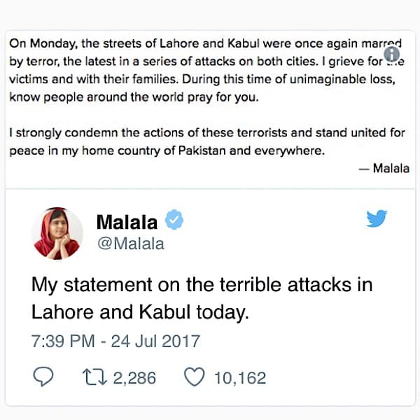 Celebrities Mourn The Lahore Attack