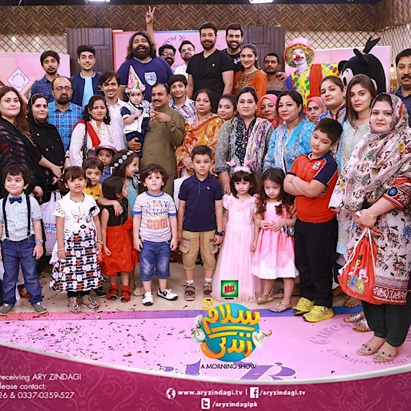 Cutest Baby Competition At "Salam Zindagi" Ends Today