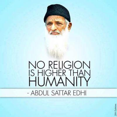 Edhi Will Remain In Our Hearts!