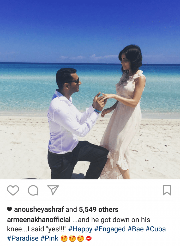 Armeena Gets Engaged!