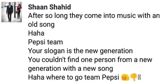 Shaan Takes A Dig At Pepsi Battle of The Bands 2017?